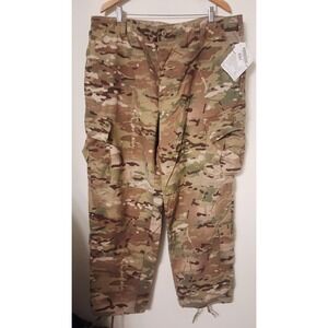 US Army OCP Multicam FR Combat Trousers XL Camo Insect Shield W39-43 X 29-32 NWT